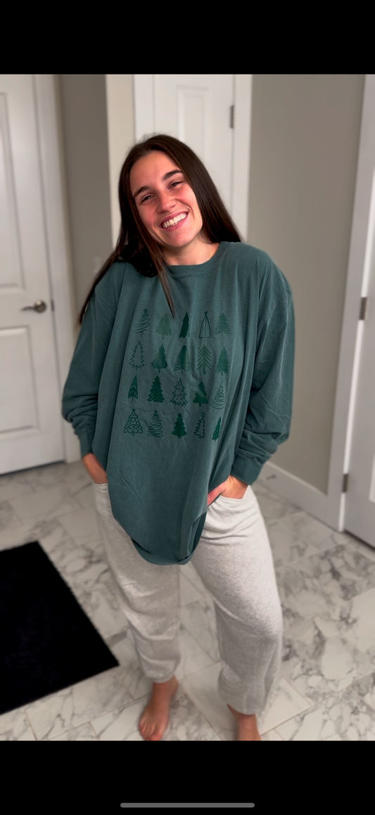 Christmas Tree Farm Long Sleeve Tee